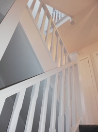 herts home extensions loft conversion stair case to attic