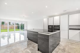 Herts Home Extensions kitchen and family room